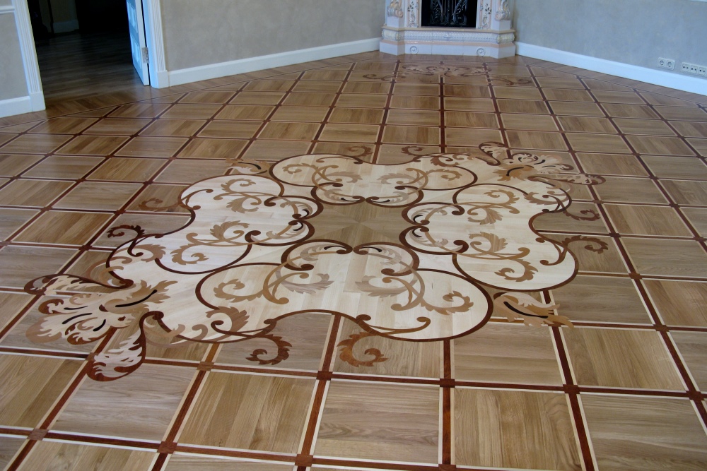 Укладка художественного паркета