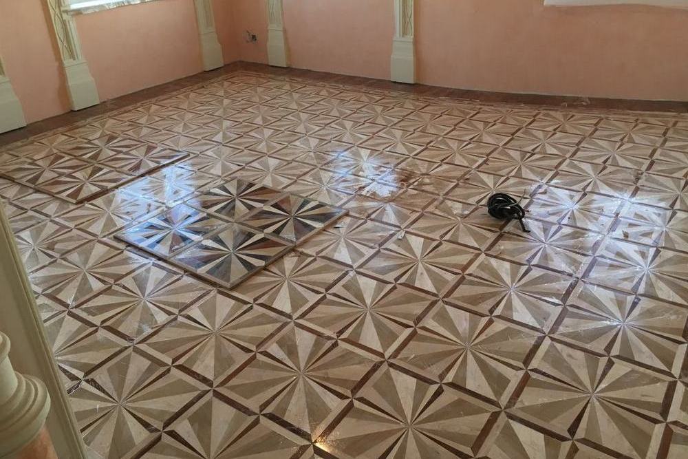 Укладка штучного паркета