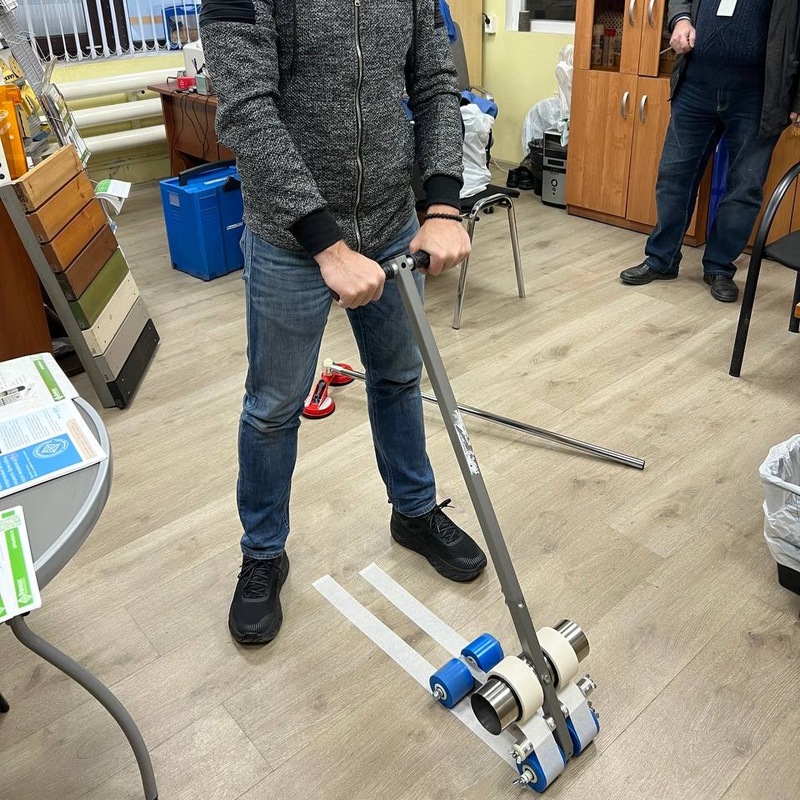 Нанесение спортивной разметки