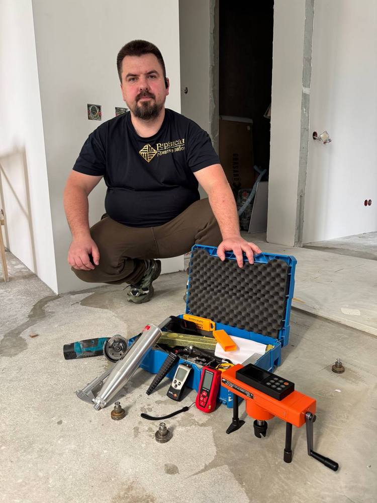 Оборудование для измерения параметров основания