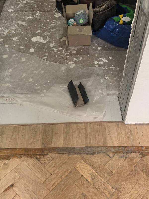 Ремонт плашек паркета