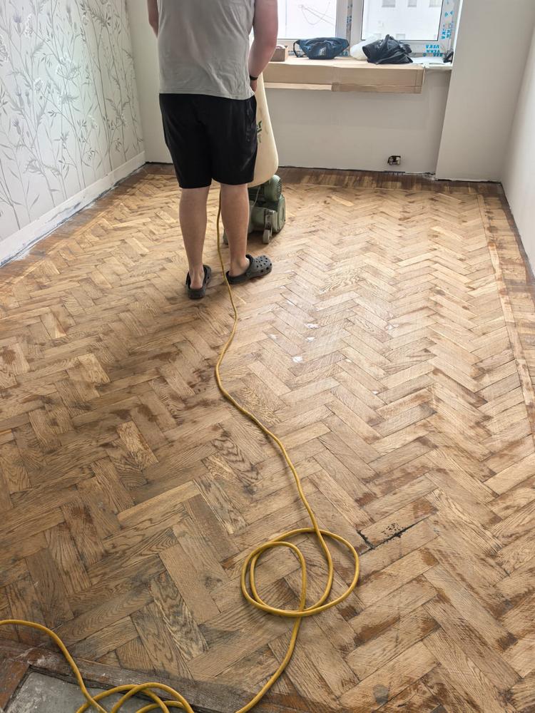 Ремонт с шлифовкой паркета