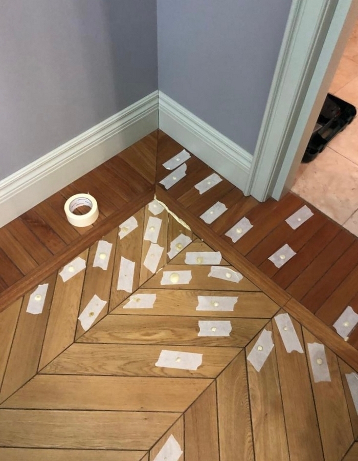 Частичная реставрация паркета