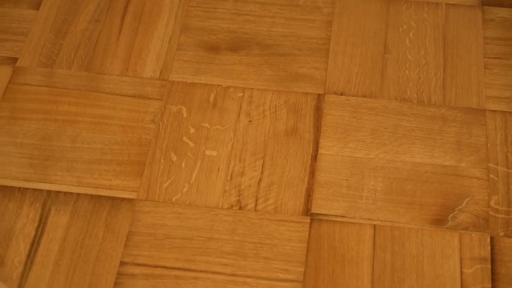 Ремонт штучного паркета с заменой плашек