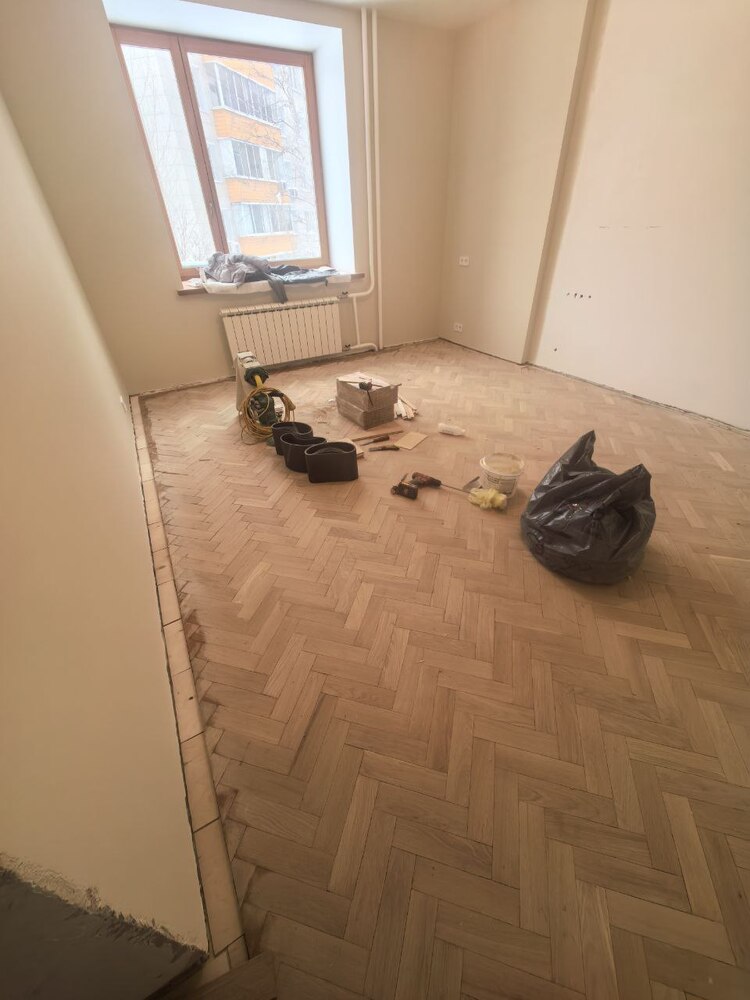 Шлифовка паркета