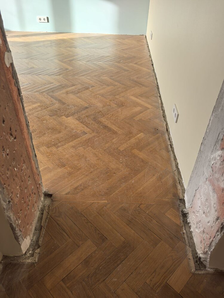Паркет до ремонта