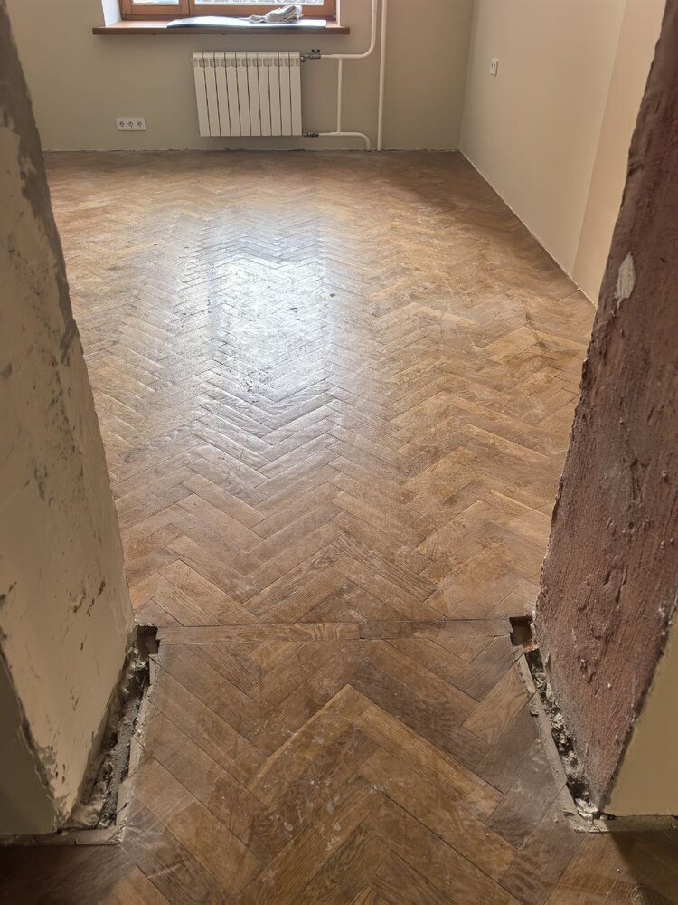 Паркет до ремонта