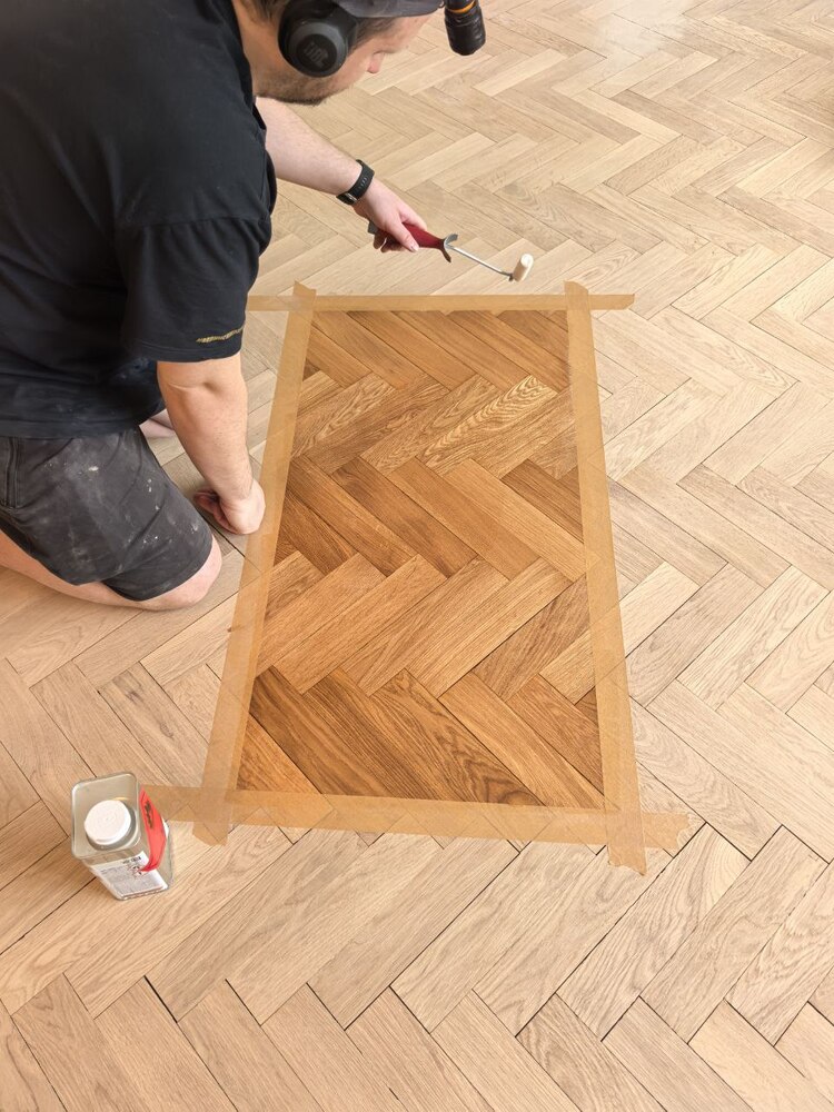 Подбор цвет масла для паркета