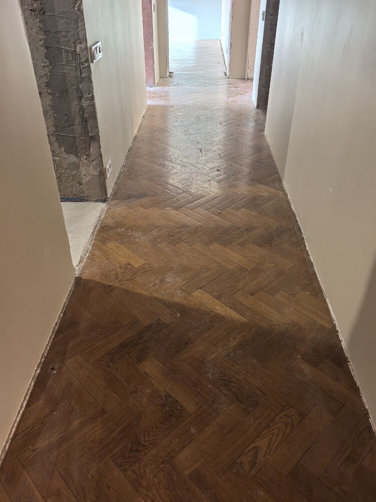 Паркет до ремонта
