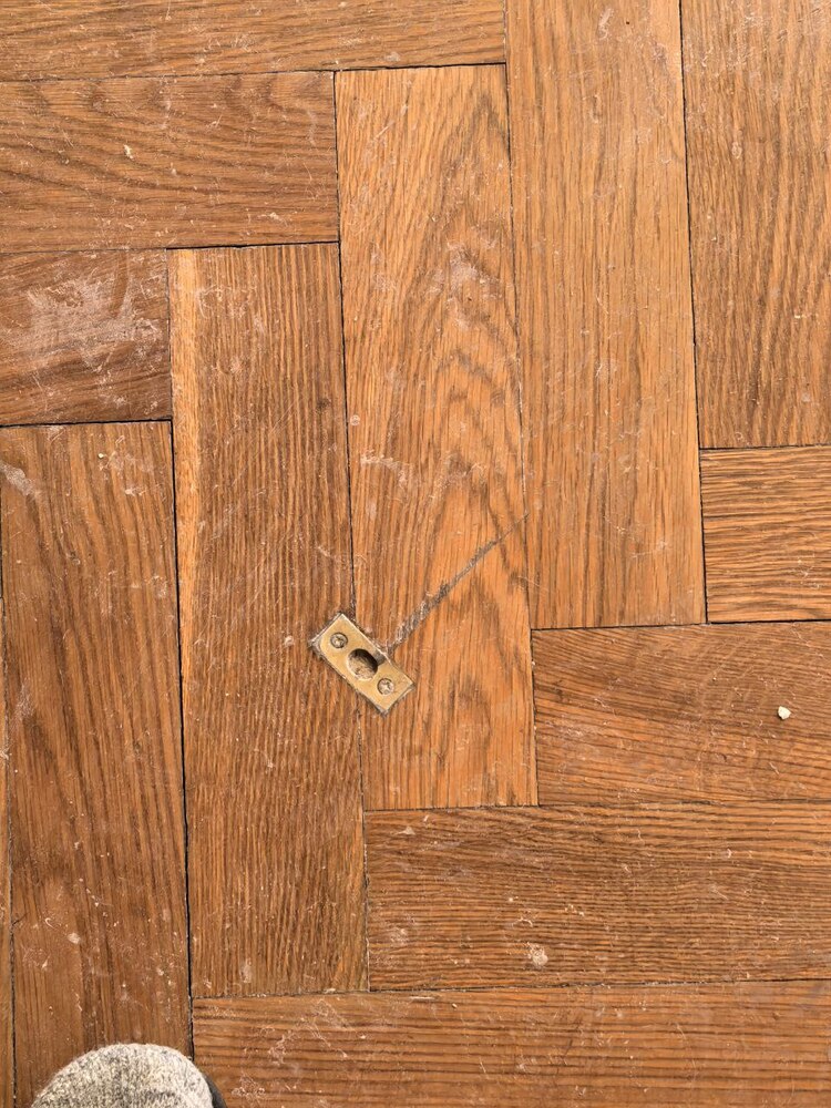 Паркет до ремонта