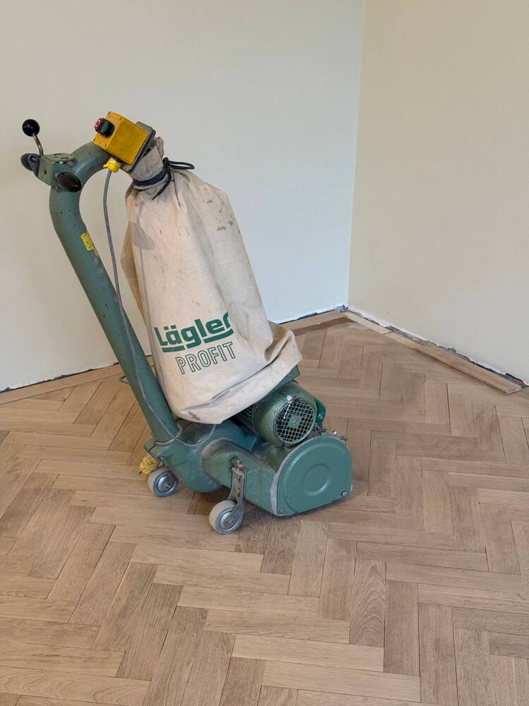 Шлифовка паркета