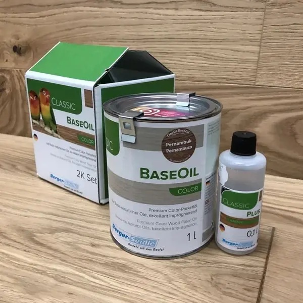 Цветное двухкомпонентное масло Berger BaseOil Color 2K