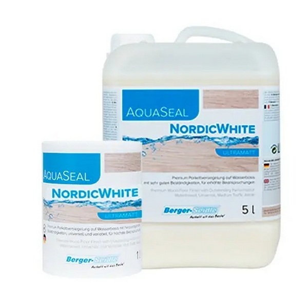 Паркетный лак Berger Aqua-Seal Nordic White