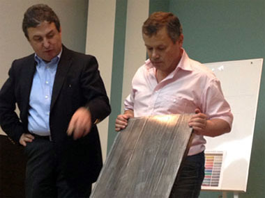 Обсуждение полученного результата - лак «Berger LT-Export» с серебряным пигментом