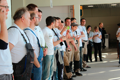 Соревнования в паркетном искусстве